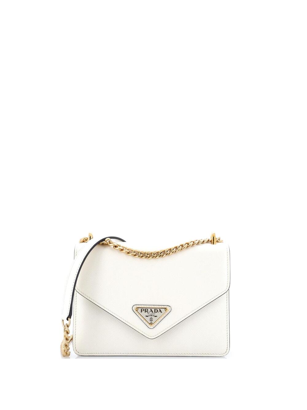 Prada Envelope Flap Chain Shoulder Bag #377086P14B